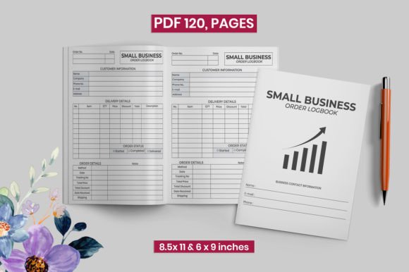 Elegant Order Management: Inside the Small Business Order Logbook Interior