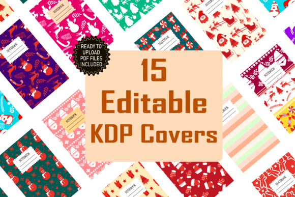 Evaluating the 15 Editable Notebook KDP Covers Bundle for Amazon Publishing