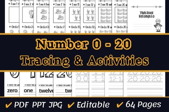 Optimizing Early Math Development with a Number Tracing Activity Book