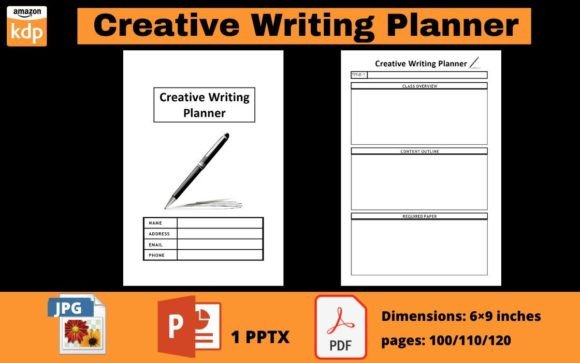 The Creative Writing Planner: Your Blueprint for Unlocking Stories