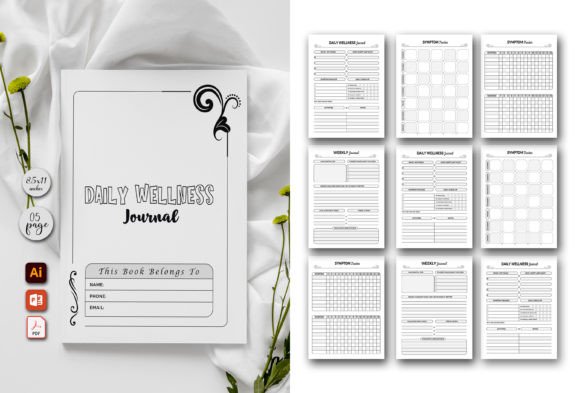 The Daily Wellness Planner: Your Blueprint for a Balanced, Intentional Life