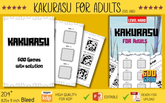 The Kakurasu Book for Adults: A Deep Dive into Cognitive Stimulation