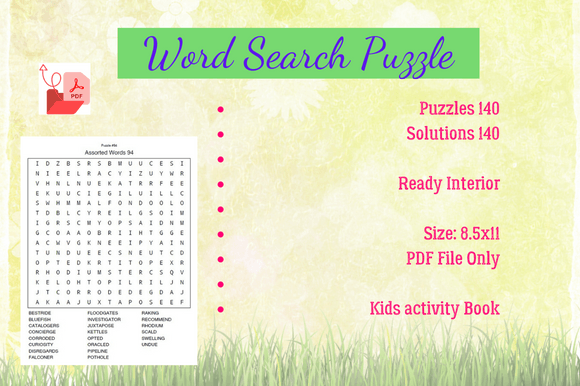 The Strategic Utility of 8.5″x11″ Word Search Puzzles