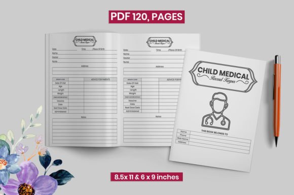 The Ultimate Child Medical Record Keeper for Amazon KDP