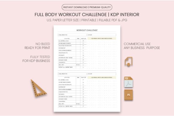 The Ultimate Guide to the Full Body Workout Challenge KDP Interior